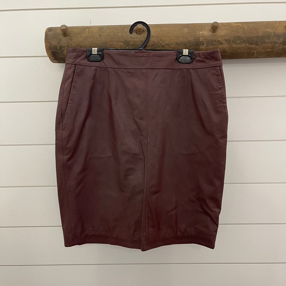 Selected Femme Leather Skirt